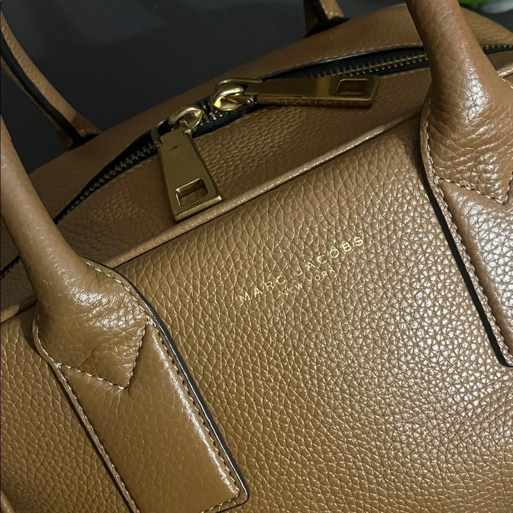 Marc Jacobs Tan Leather Satchel Bag - Picture 5 of 16